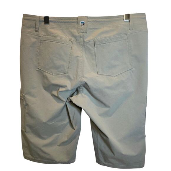 Kuhl Womens Horizn Horizon Short Bermuda Sz 16 Khaki Cargo Performance Recco NEW - Picture 3 of 12